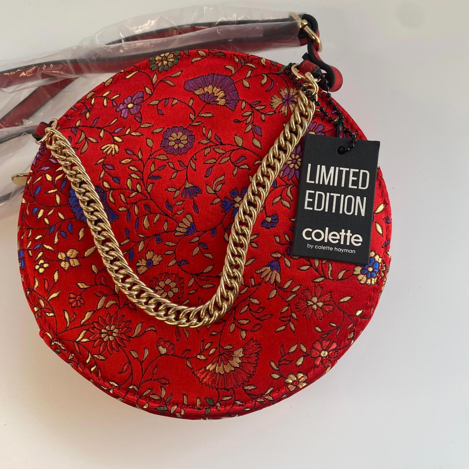 Colette Hayman Limited Edition Round Floral Bag