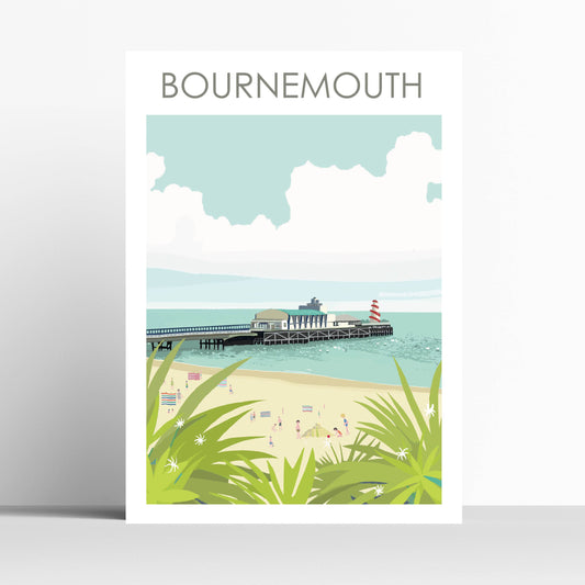 2048 Bournemouth Pier Print: Unframed / A5 £7.00