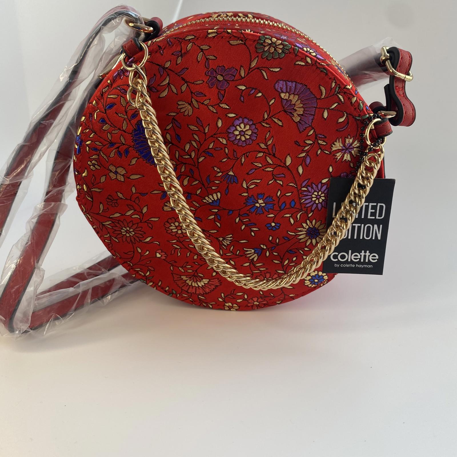 Colette Hayman Limited Edition Round Floral Bag