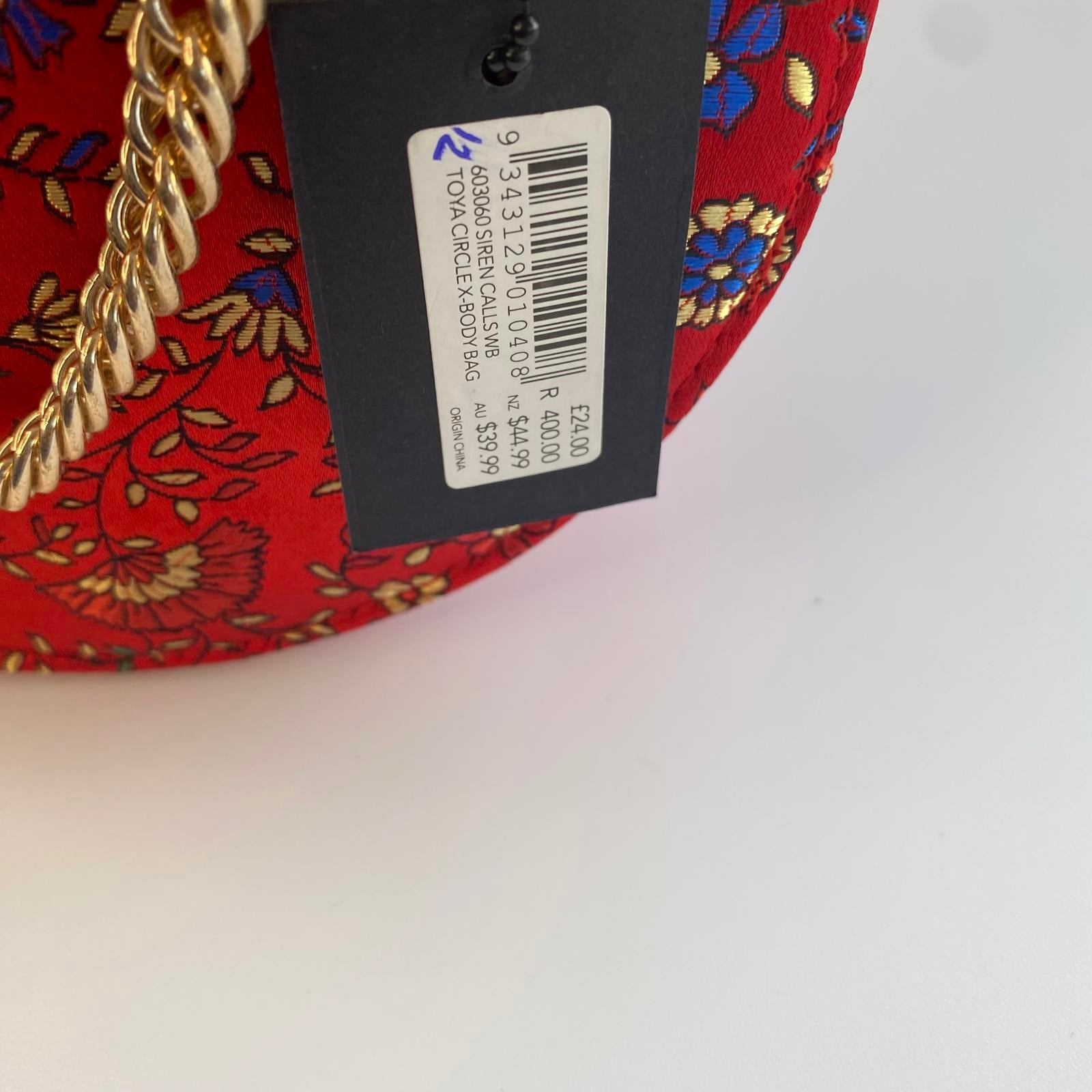 Colette Hayman Limited Edition Round Floral Bag