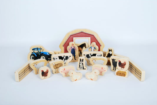 Wooden Farm Blocks - Daily Mind