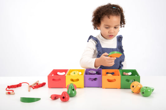 Wooden Sorting Fruit & Vegetable Crates - Daily Mind